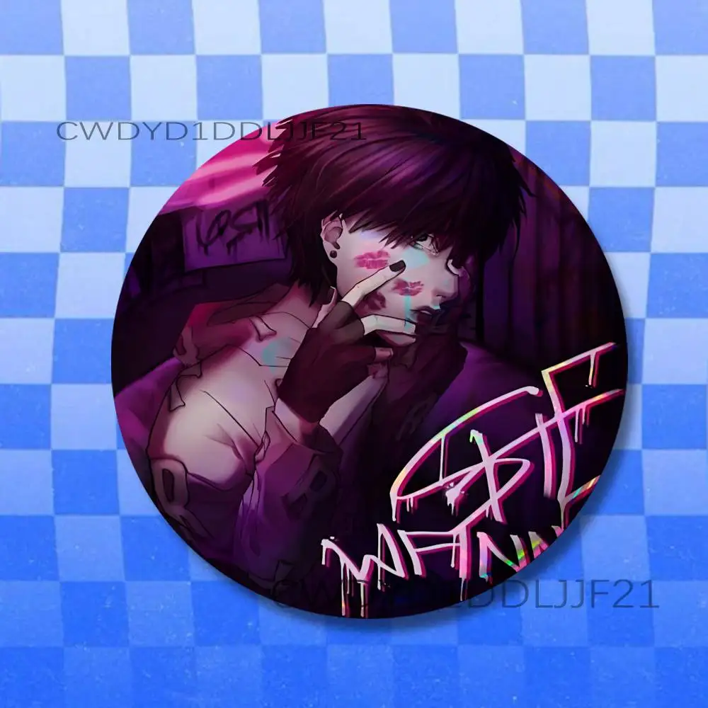 K-Kets4eki Album  Vintage Anime Brooch Creative Badge for Hat Bag Decoration Fans Collect Gifts