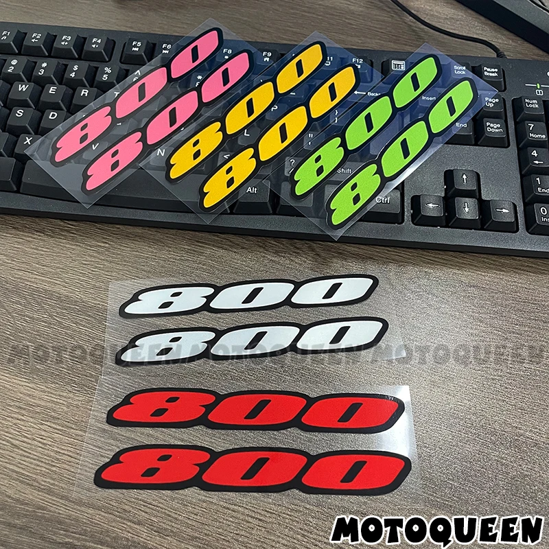 

Motorcycle Emblem Tank Body Side Fairing Decal Stickers For FJR Faze Hornet VFR Tiger V-strom Vstrom VN DL Z F 800 SE NK MT GS