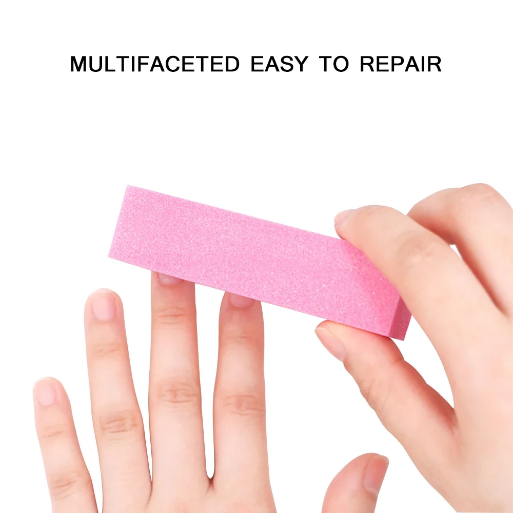 1pcs Multi Colored Daily Low Price Professional Nail Sponge Rubbing Strips Matte Polishing Blocks Care Beauty Nail Tools