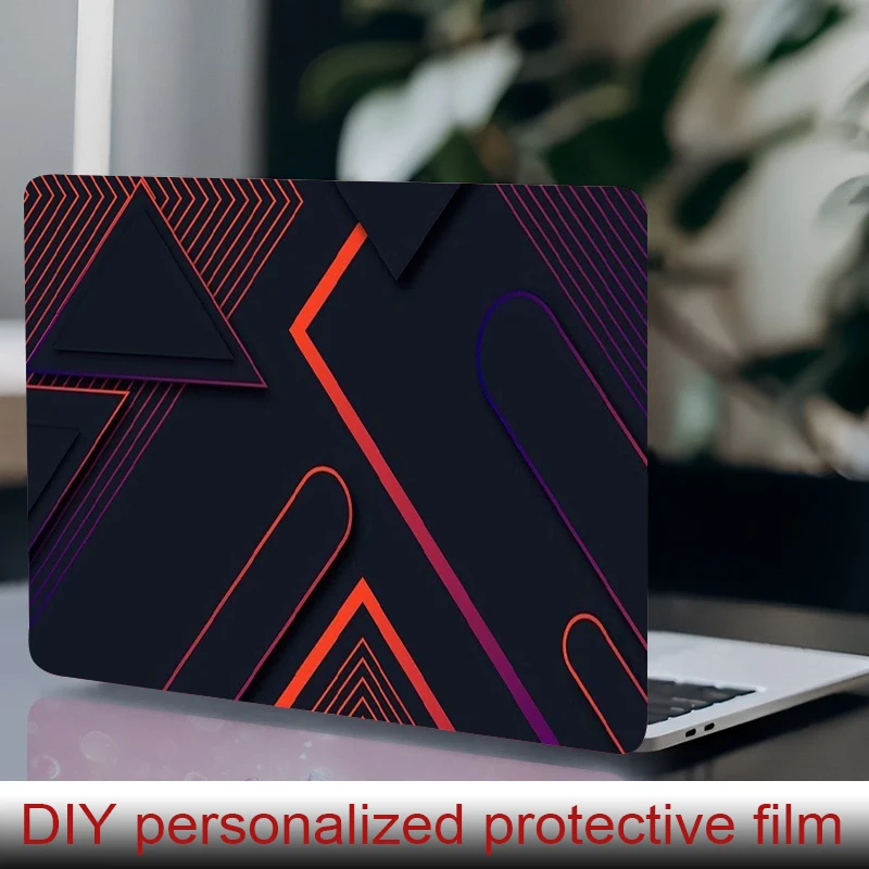 

2 laptop stickers Crack Protective film, DIY scratch resistant sticker
