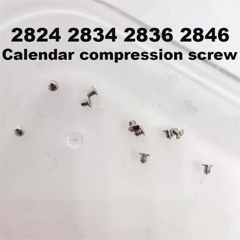 Watch Accessories Suitable For 2824 2834 2836 2846 Movements Loose Parts Calendar Compression Screw Watch Repair Parts