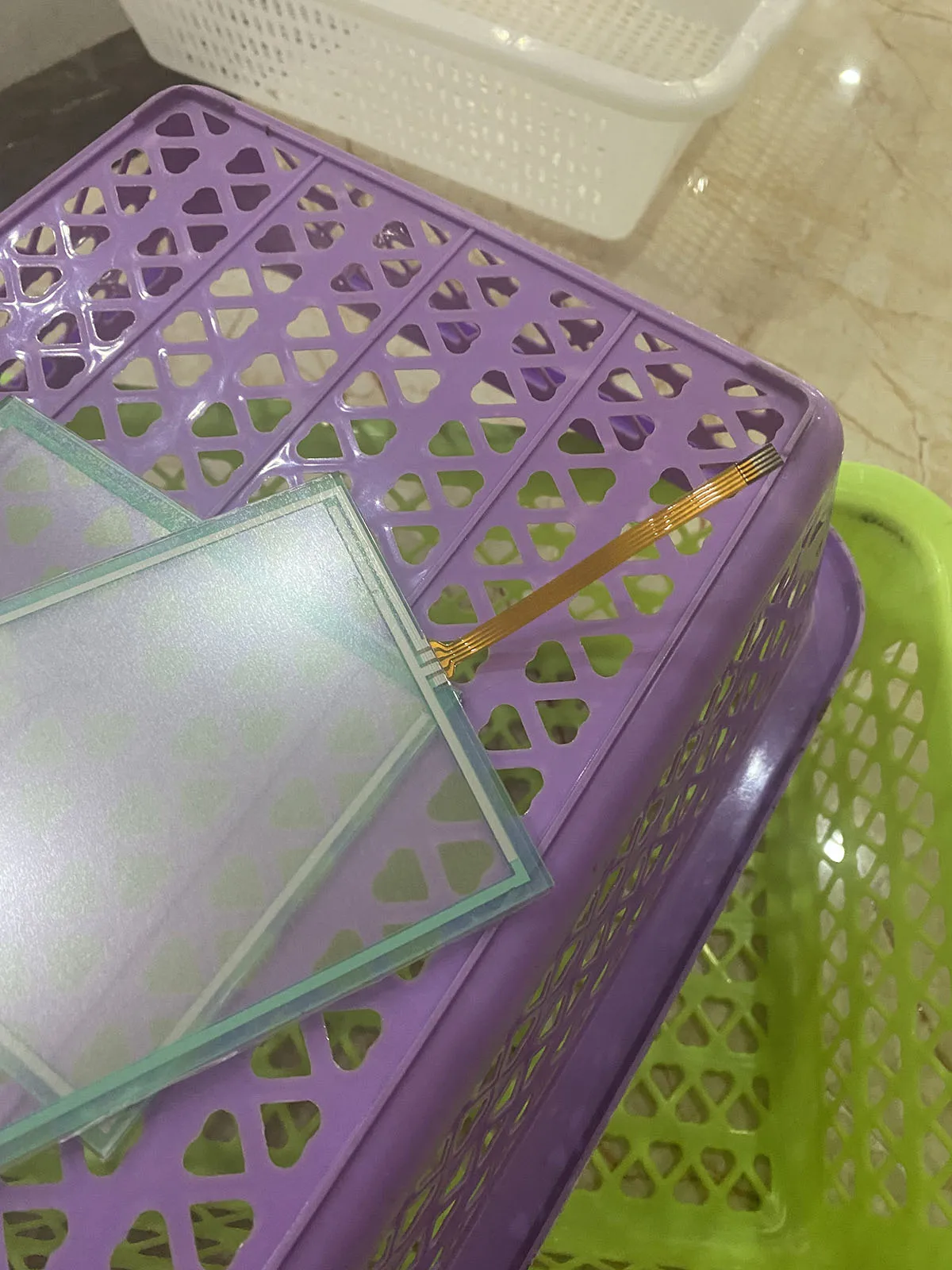 

1PCS For Riso Copier RZ370 RZ570 RZ670 RZ970 MZ770E 133*105mm Touch Screen Glass