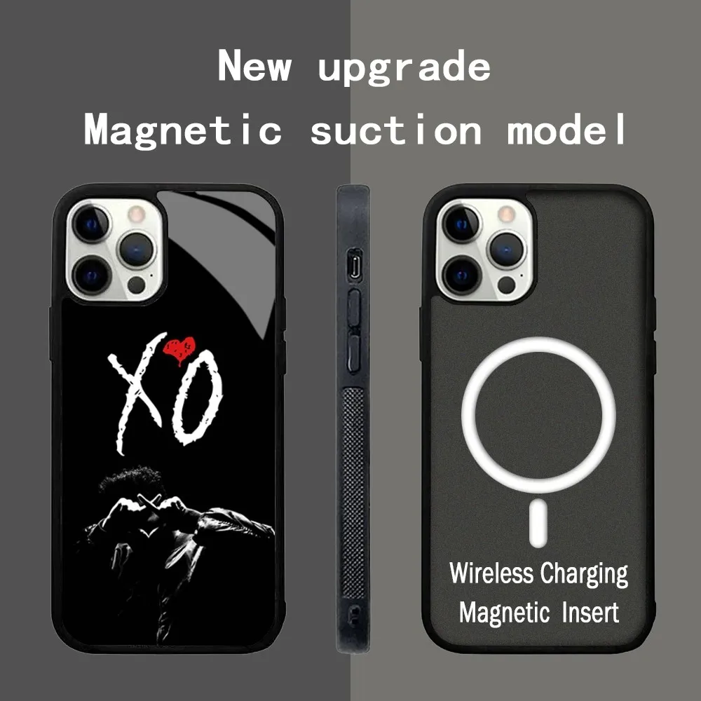 T-The W-Weeknd X-XO Singer Phone Case For IPhone 15 14 13 Pro Max 11 12 Mini Alex Mirror For Magsafe Wireless Charging Cover