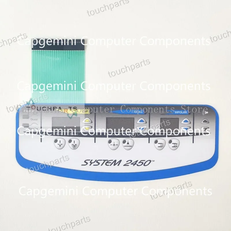 SYS-2450 Keypad Membrane for ConMed System 2450 ESU Generator , Button Film