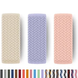 Braided Solo Loop Strap For Apple Watch Band Nylon 49 45 44 41 40 38 42 Correa Bracelet for iwatch Series 11 9 8 7 5 SE 6 Ultra