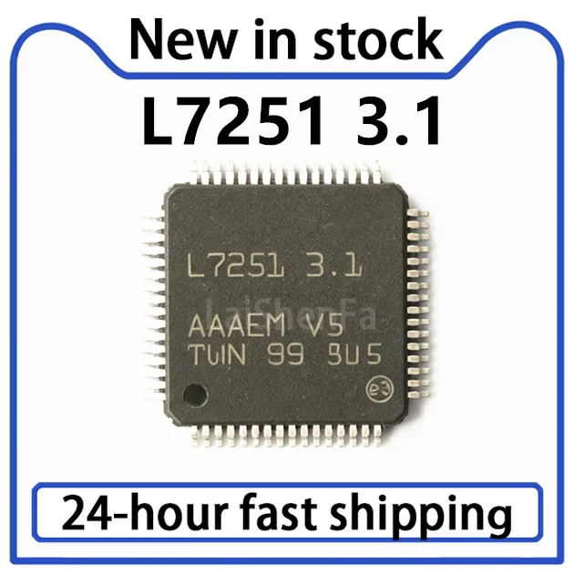 5PCS New L7251 3.1 L7251-3.1 Hard Drive IC QFP48 in Stock