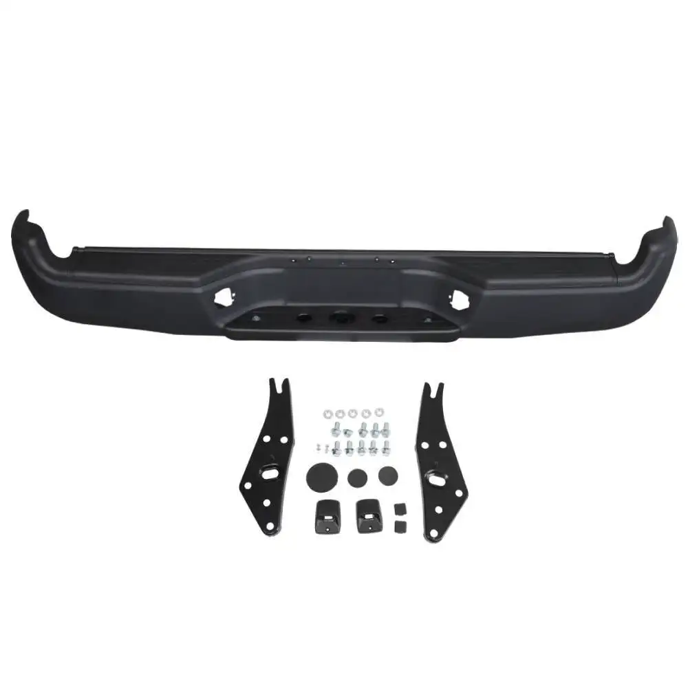 NEW Steel - Complete Black Rear BumperFit 2005-2015 Tacoma 05-15 SR5 Assembly