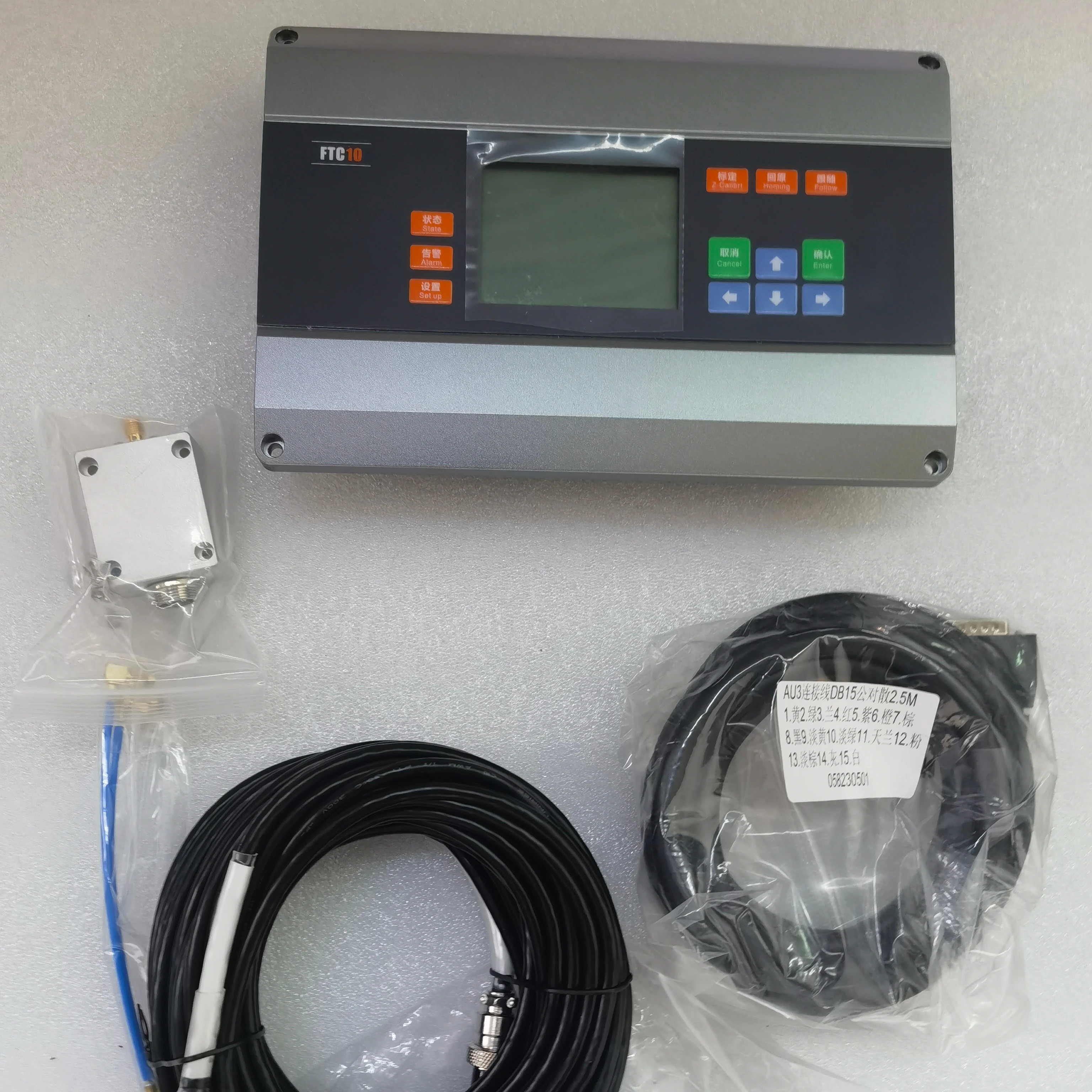 Au3 Tech Fiber Laser Cutting Machine Metal and Non Metal Co2 Laser Cutting Machine Live Focus Sytem Height Controller FTC10