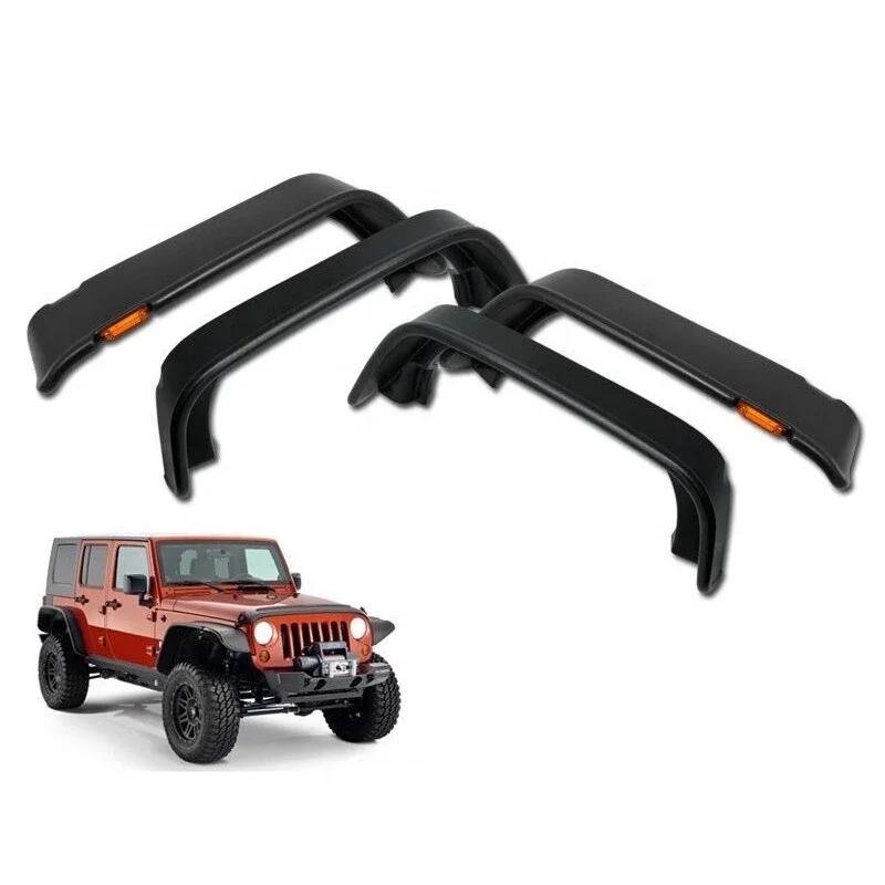 

XDSFor Jeep Wrangler JK BW Flat Style Front&Rear Fender Flares Guard