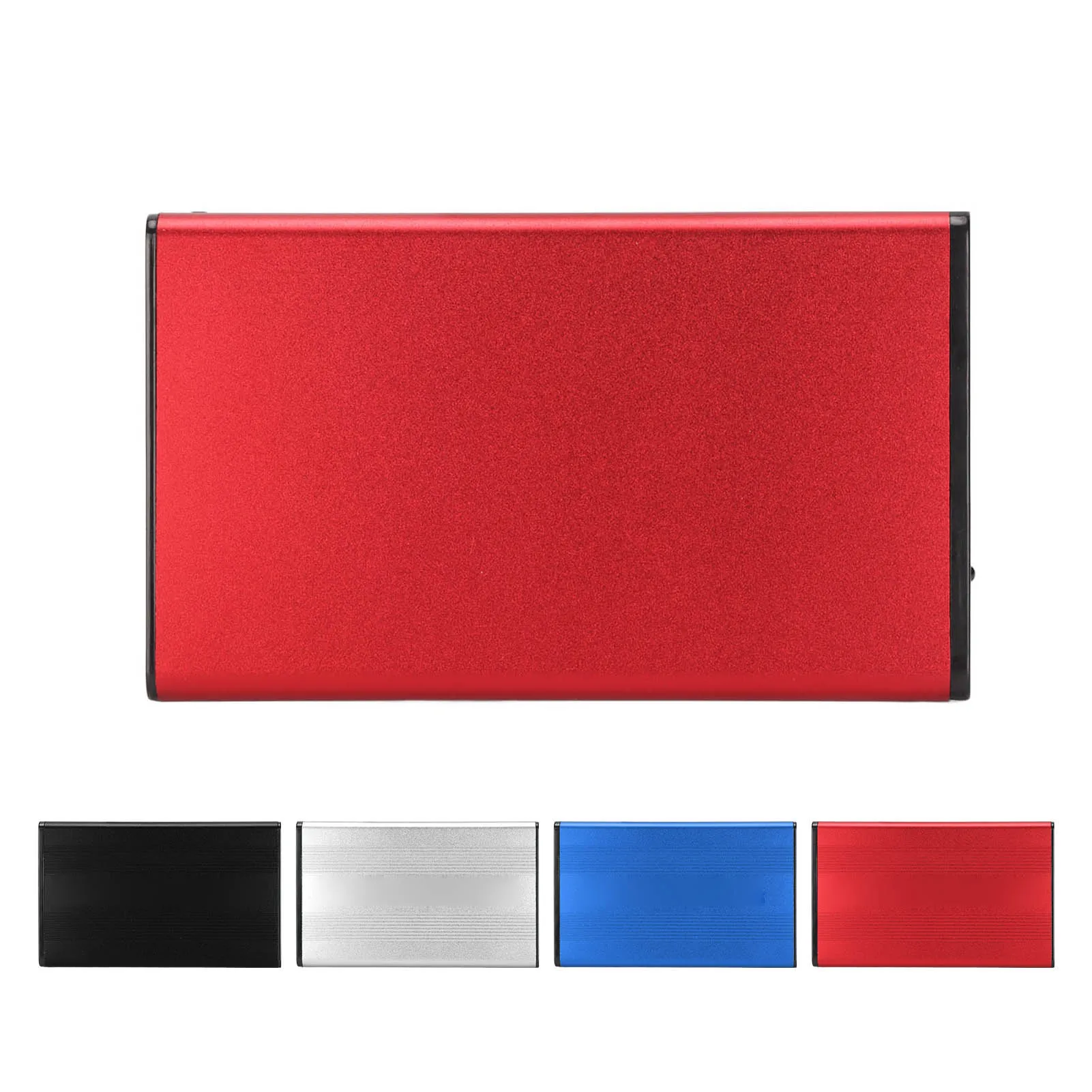 Caja USB3.0 a 2TB de capacidad Caja de disco duro USB3.0 de 2,5 pulgadas antiestática con carcasa de aluminio para OS X para Windows