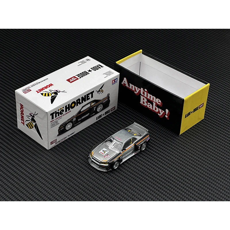 MINIGT Kaido House Chase 1:64 Skyline GTR R34 510 Wagon R33 NSX Diorama Car Model Collection