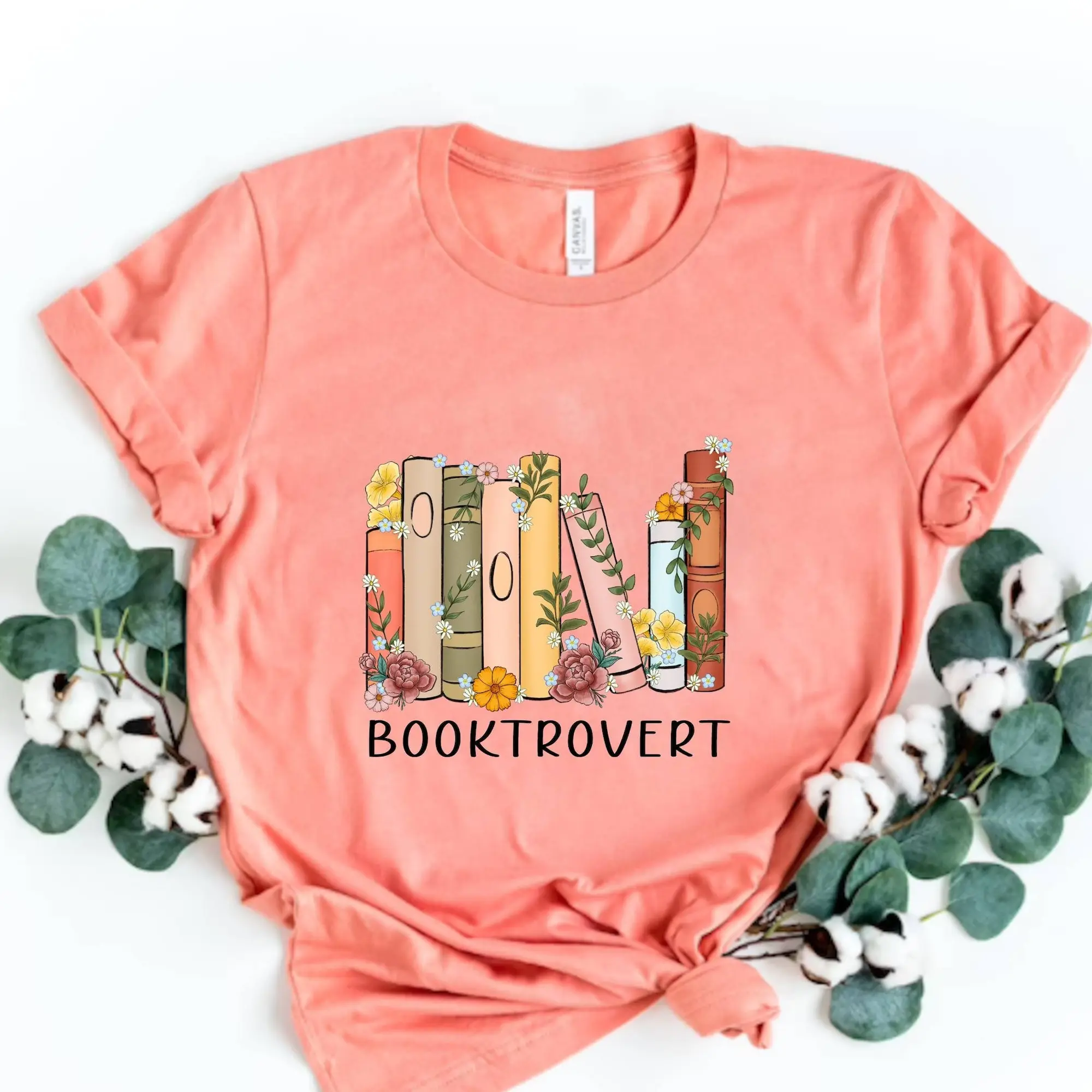 Booktrovert T Shirt For People Who Read Super Soft Premium Book Lover English Teacher S Librarian