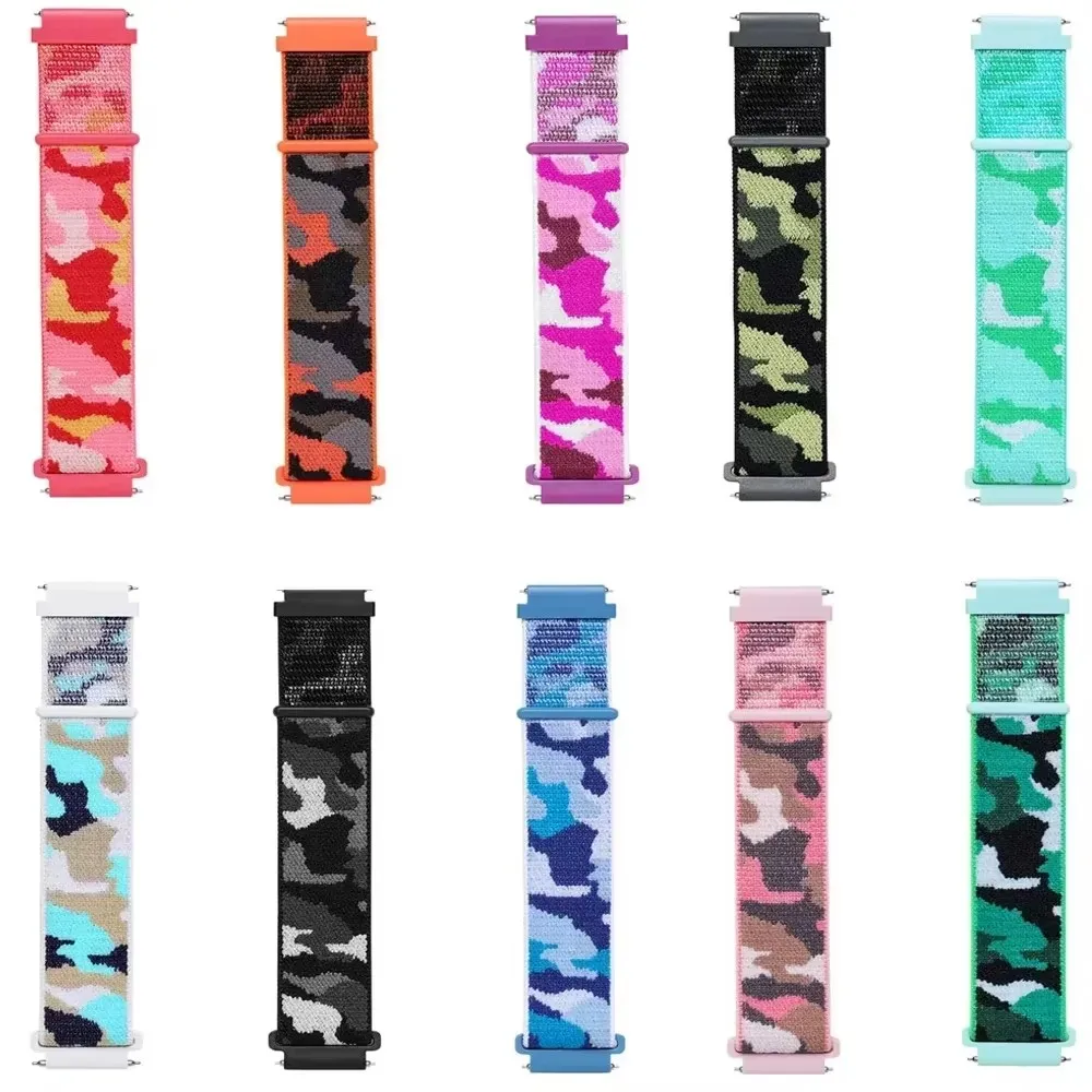

For Garmin Forerunner 965 955 265 255/Vivomove Trend Breathable Sports watch strap for Vivoactive 5 20mm 22mm Nylon Watch band