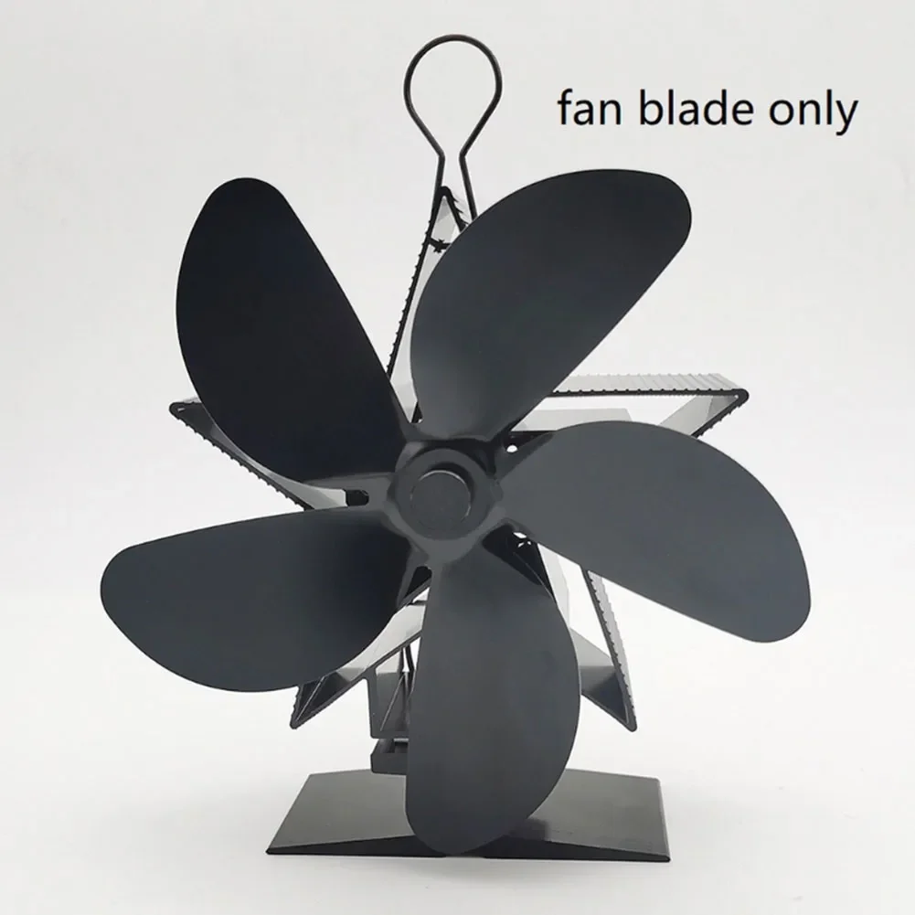 

Durable High Quality Brand New Fireplace Fan Blade Wood Stove Fan Environmental Protection Low Noise Replacement