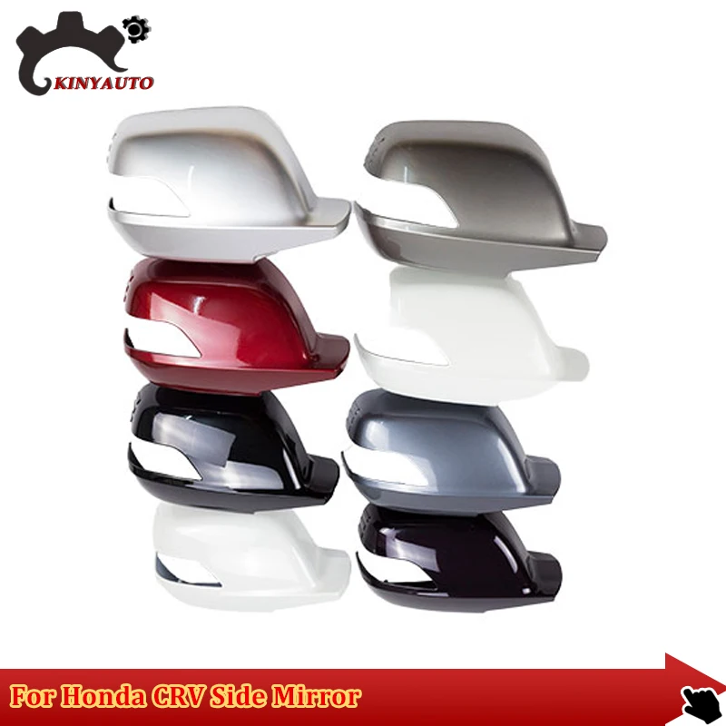 For Honda CRV CR-V Crosstour Side External Rearview Mirror Lens Glass Turn Signal Light Lamp Lower Lid Shell Frame Cover Holder