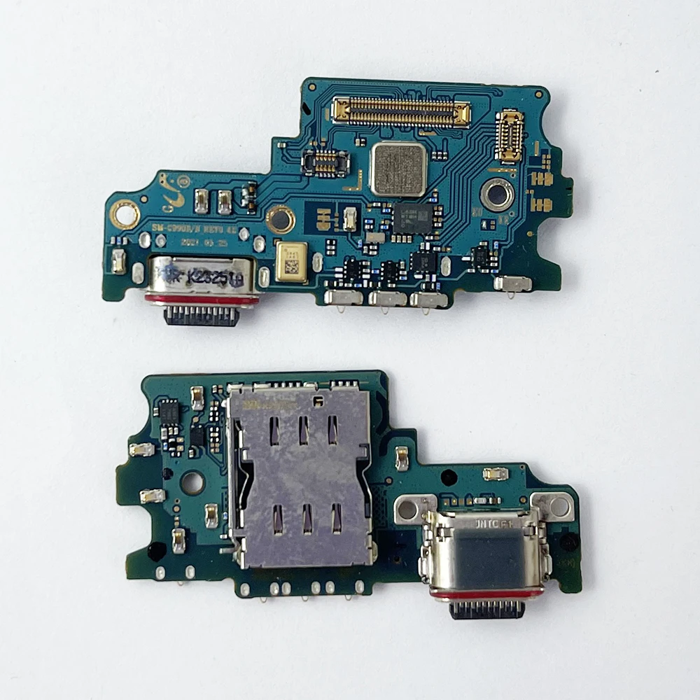 For Samsung Galaxy S21 FE 5G SM-G990B (EU Version) Charging Flex  USB Charge Port Jack Dock Connector Charging Board