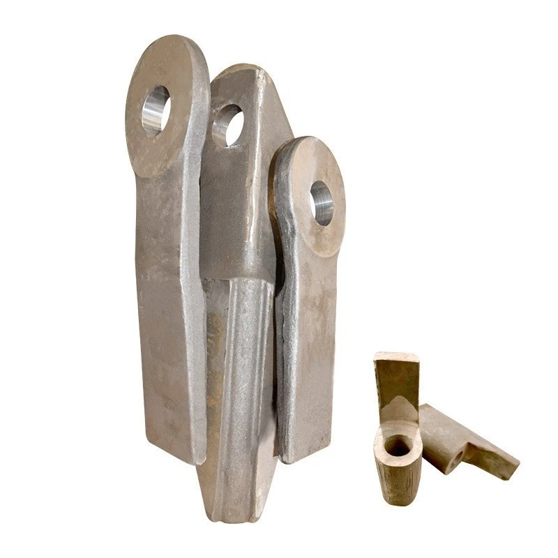 Tower crane standard section fishtail connecting plate accessories, sheet type standard section fishtail plate