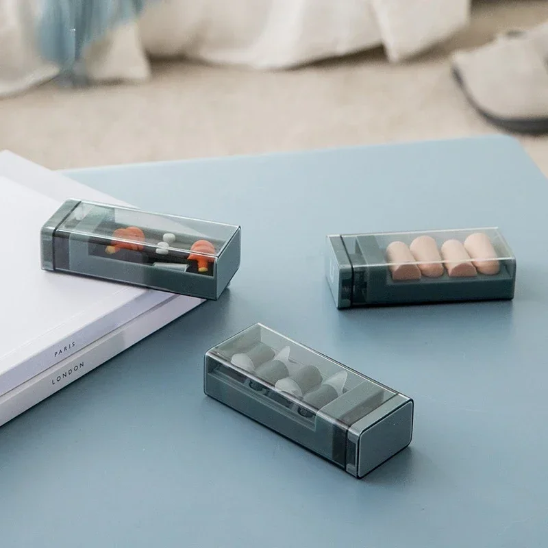 Tapones insonorizados para los oídos, reducción de ruido profesional, espuma suave de silicona ligera para dormir, tapones para los oídos de viaje