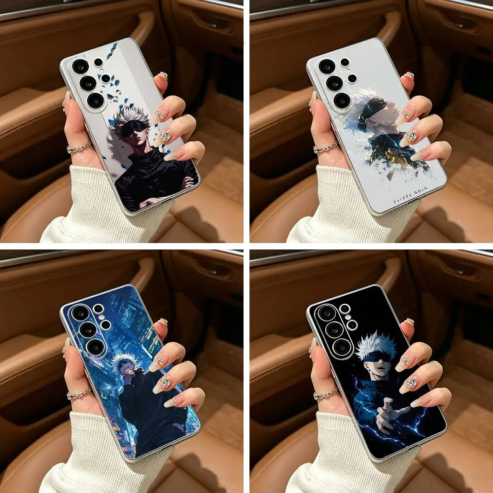 

S-Satoru-G- Gojo-Anime Popular Characters Clear Phone Case for Samsung S25, S24, S21, S22, S23, S30, Ultra, S20, Plus, FE, Lite