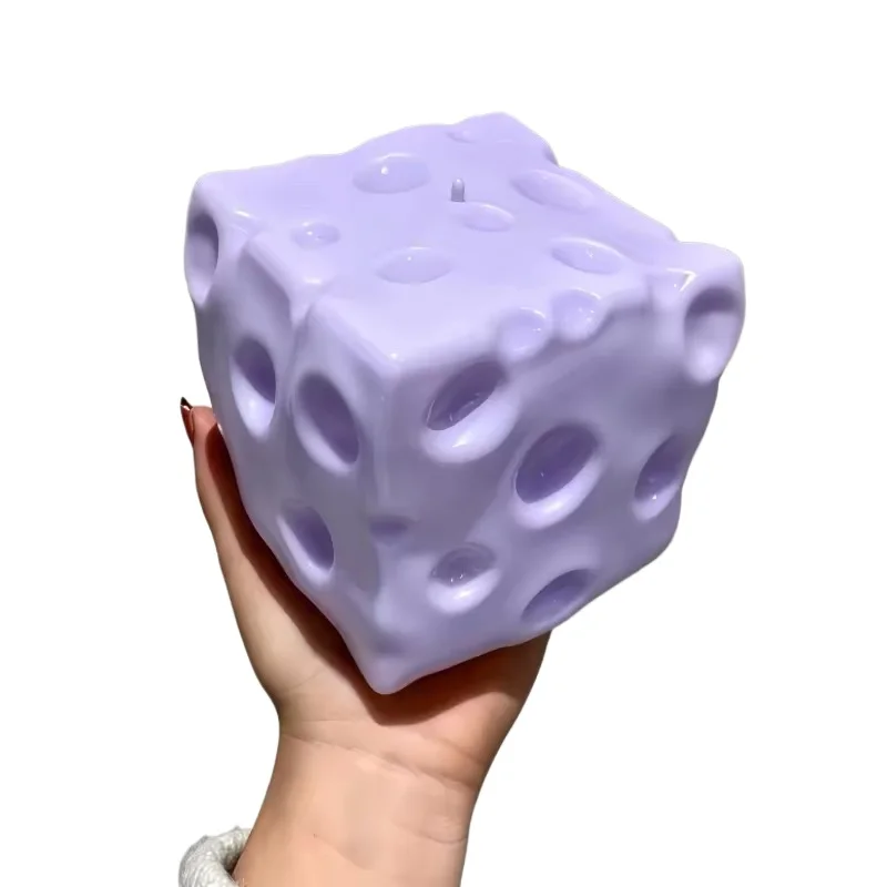 Neues Blaubeer-Käsekuchen-Squishy-Spielzeug, weich, langsam rückfedernd, Textur-Stressabbau-Ball, Fingerdruckentlastungs-Squeezy-Spielzeug