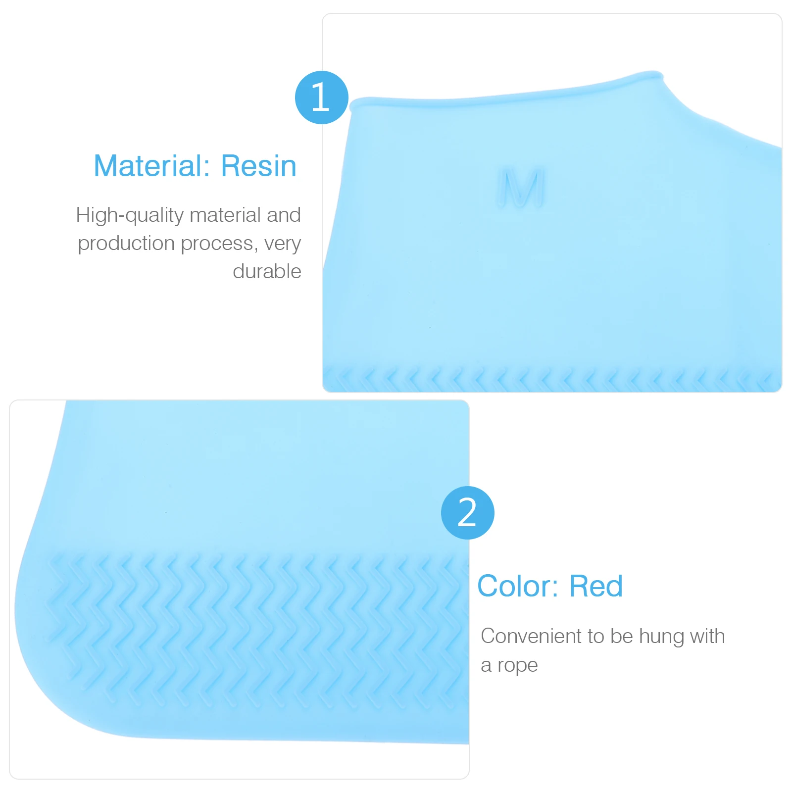 

Water Proof Waterproof Shoe Cover Men and Women Rain Covers Gear for Rainproof Shoes