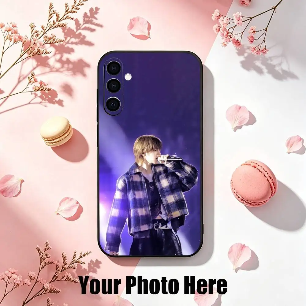 Popular Singer J-Juhoon Phone Case For Samsung Galaxy A73,A72,A71,A70,A53,A52,A51,Soft Silicone Black Cover