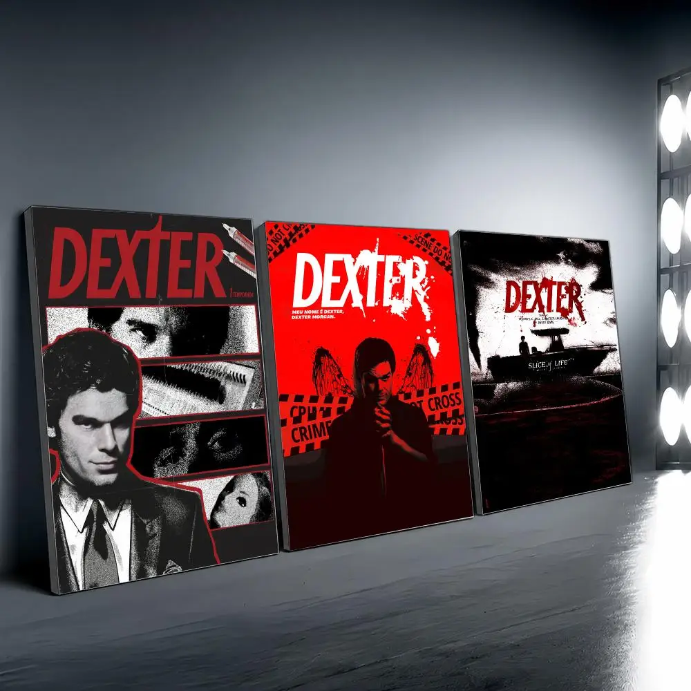 Movie Classic D-Dexter Morgan Poster Vintage Wall Art Aesthetic Room Decor Print Living Room Bedroom Home Decoration