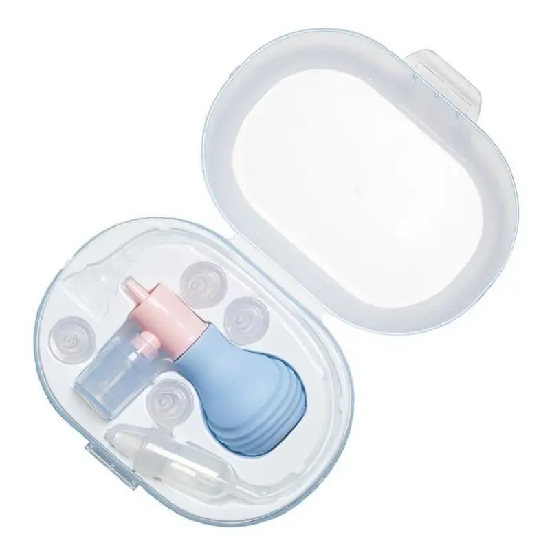 

U13F Gentle Baby Nose Aspirator Convenient Infants Nasal Cleaning Device for Congestion Relief Child Friendly Nasal Cleaner