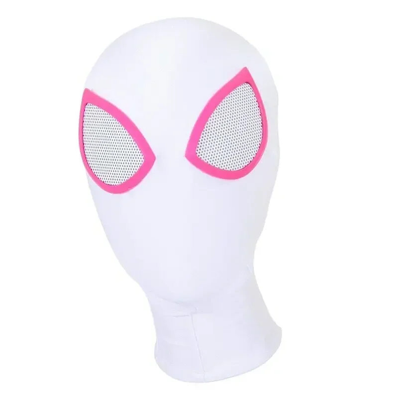 Cos Supereroe Gwen Stacy Zentai Maschera Cosplay Lente Halloween Party Evento Copricapo Puntelli per costumi