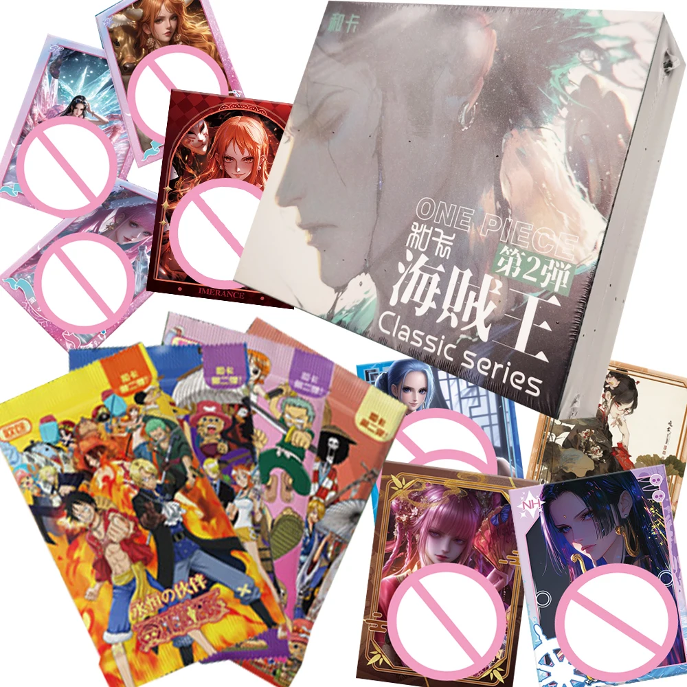 

One Piece Peripheral Collection Cards Creative and Exquisite Ink Wash Style Anime Goddess Sweet Romantic Character Cards Gifts