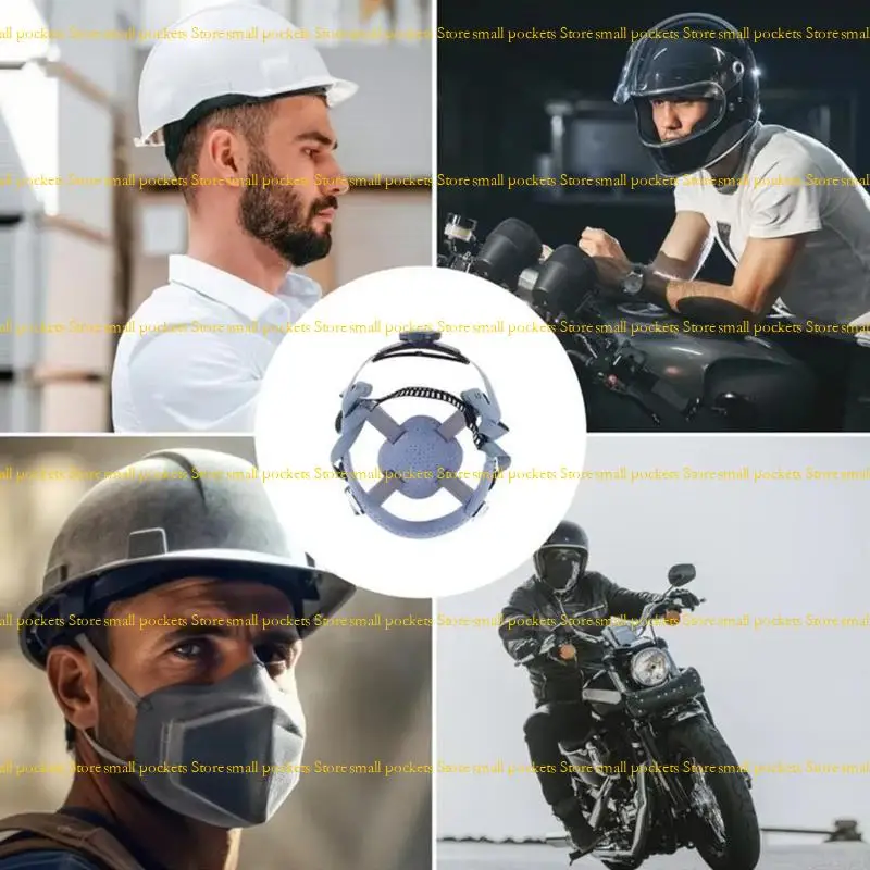 R1WD Sweat Resistant Helmet Padding Customizable Fit Removable Inserts For Industrial Headgear