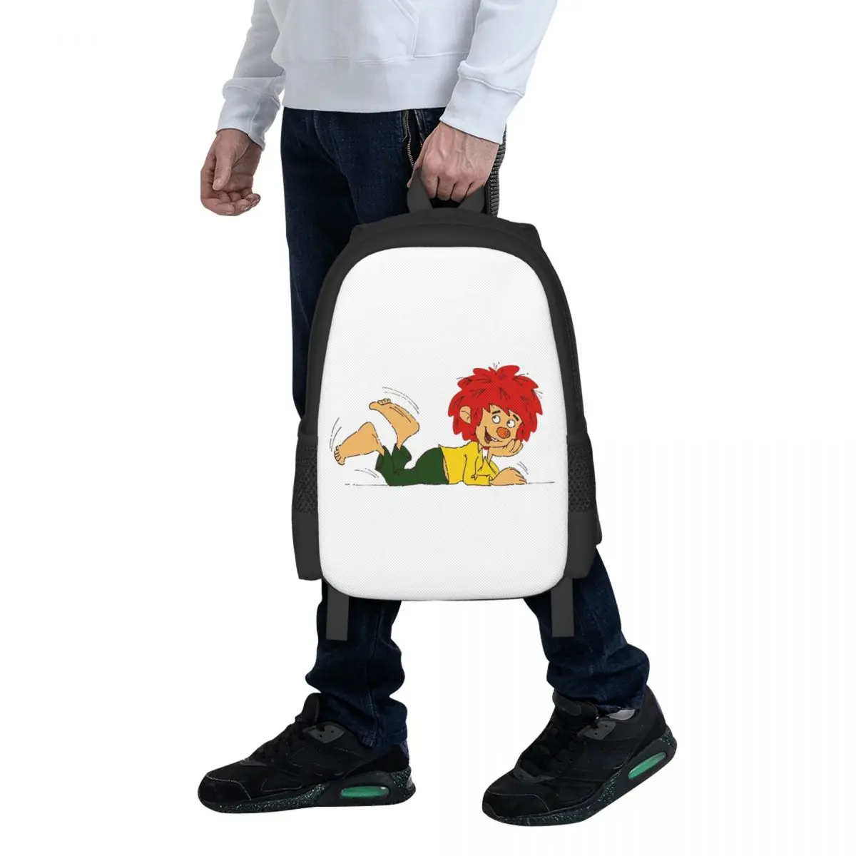 

Pumuckl Student Backpack School Bag Hiking Travel Daypack for Boys Girls Fashion Bookbag Shoulder Bags