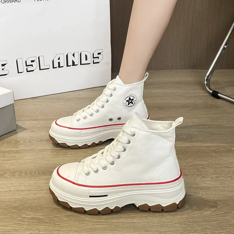 

Spring New Air -breathable Non -slip Shoes Women Versatile Thick -bottomed Casual Shoes