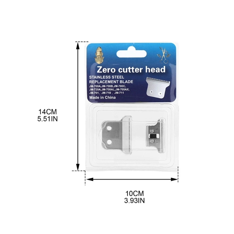 ผม Clippers ใบมีดสแตนเลส T-Blade ผม Trimmer เครื่องตัดหัว Full Precision Shave In วินาที