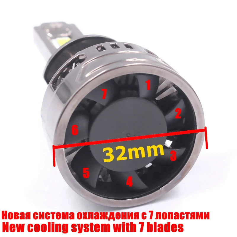 X5p 140 واط عالية الكثافة LED المصابيح الأمامية H11 H7 H8 CSP Canbus متوافق مع H4 H9 H10 9005 9012 أضواء الضباب 12 فولت 24 فولت