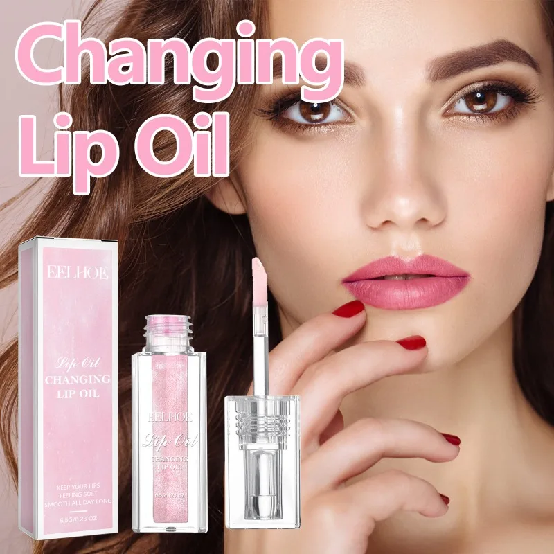 

Color-Changing Lip Care Oil Reduces Fades Lip Fine Lines Moisturizes Hydrates Prevents Chapping Color-Shifting Lip Care