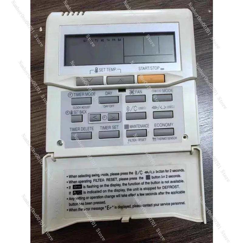 new-original-tmini-series-air-conditioner-control-panel-uty-rnkyt-wire-controller-ar-wac1e