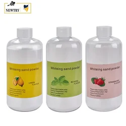 500g Dental Teeth Sandblasting Powder 65um 120um Micron Oral Plaque Stain Removal Powder Air Jet Flow Polisher Mint Lemon Flavor