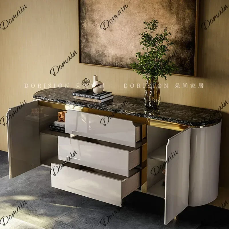 UYT  Luxury Wood Living Room Cabinets Drawers Display Decor Filing Living Room Cabinets Librerocoffee Gabinete Lounge Suite Furn