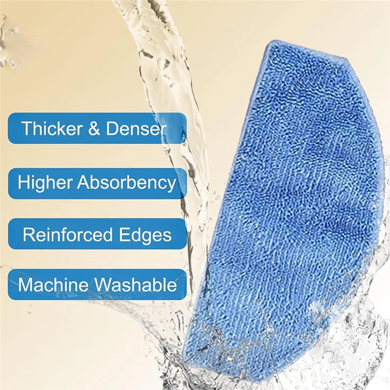 Popular 8 peças para robô aspirador de pó laresar evol 3 peças de reposição acessórios esfregão