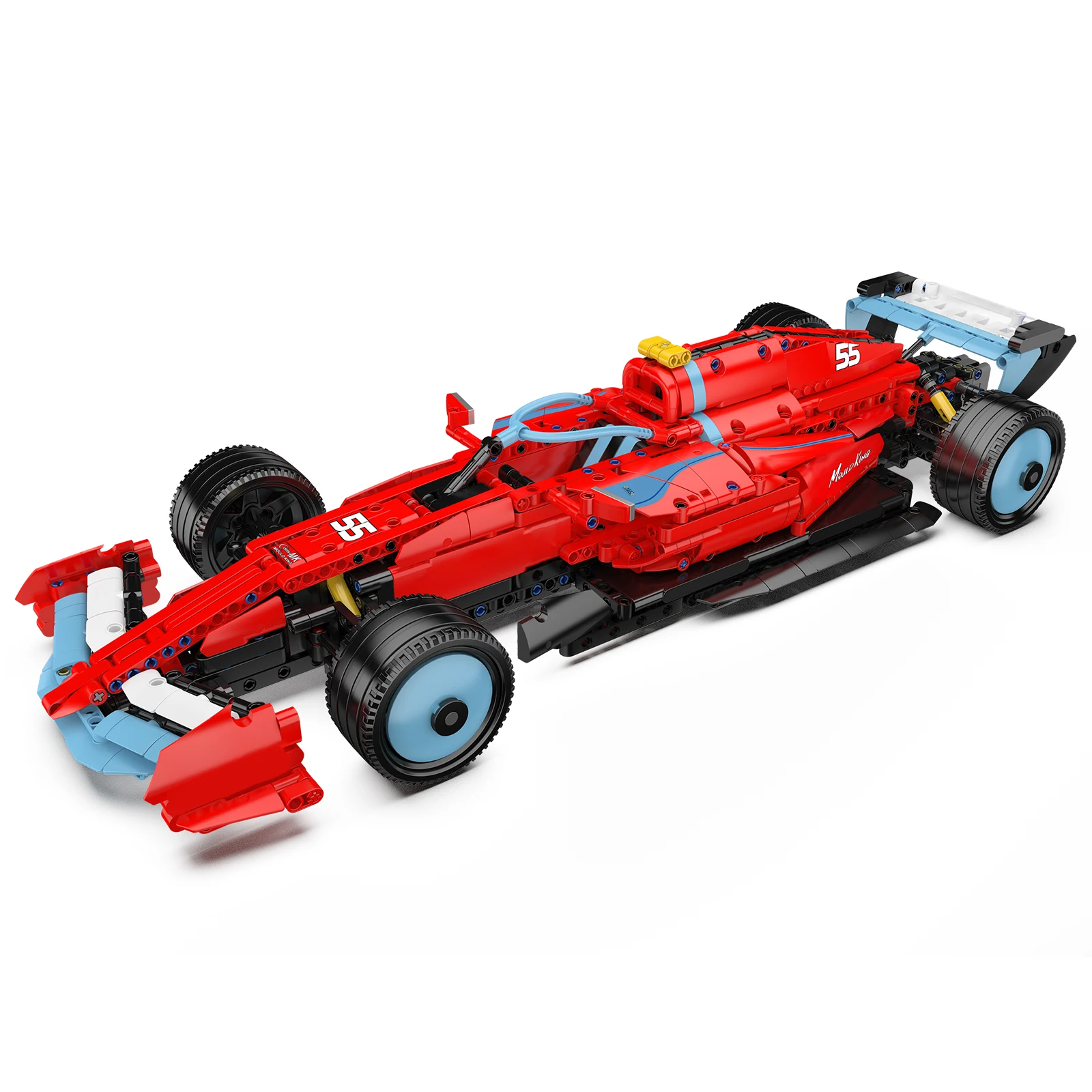 قالب الملك 1401 قطعة ، 13209 بطولة فنية سيارة SF-24 سباق السيارات اللبنات نموذج مجموعة مجموعات سيارة مجموعات الالعاب