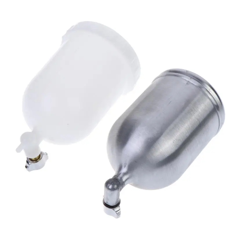 400CC Air Gravity Feed Sprayer Cup Pneumatic Tool Plastic/Aluminum Spray Paint Pot Accessories For F75 W101 W71 W77