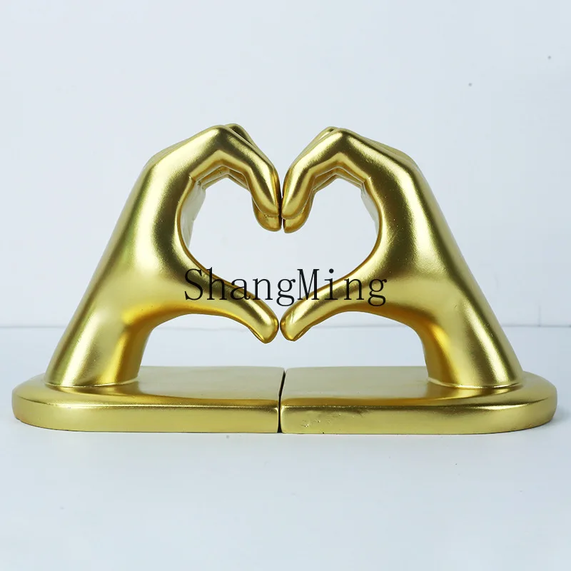 

ZD entrance ornament simple decoration wind than heart resin love handicraft desktop decoration