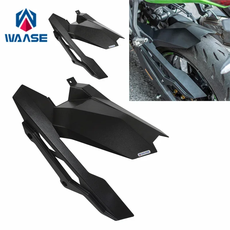 

WAASE For Kawasaki Ninja ZX-4R ZX-4RR ZX-25R ZX25R 2023 2024 Rear Fender Mudguard Tire Wheel Hugger Mud Splash Guard Fairing