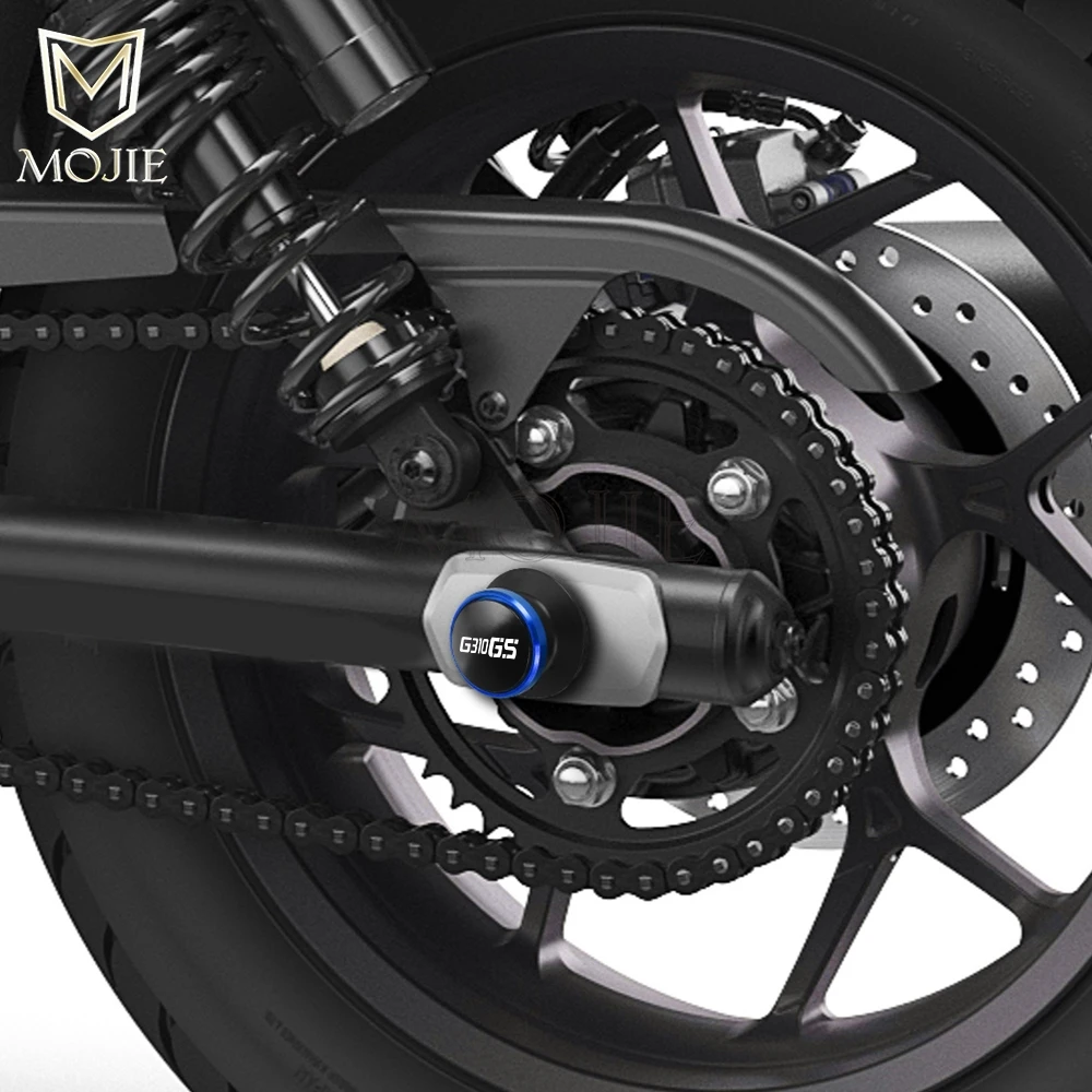 ل BMW G310GS G 310 GS 2017 2018 2019 2020 2021 2022 2023 2024 دراجة نارية 8 مللي متر حامل مسامير CNC الألومنيوم Swingarm المنزلق مكبات