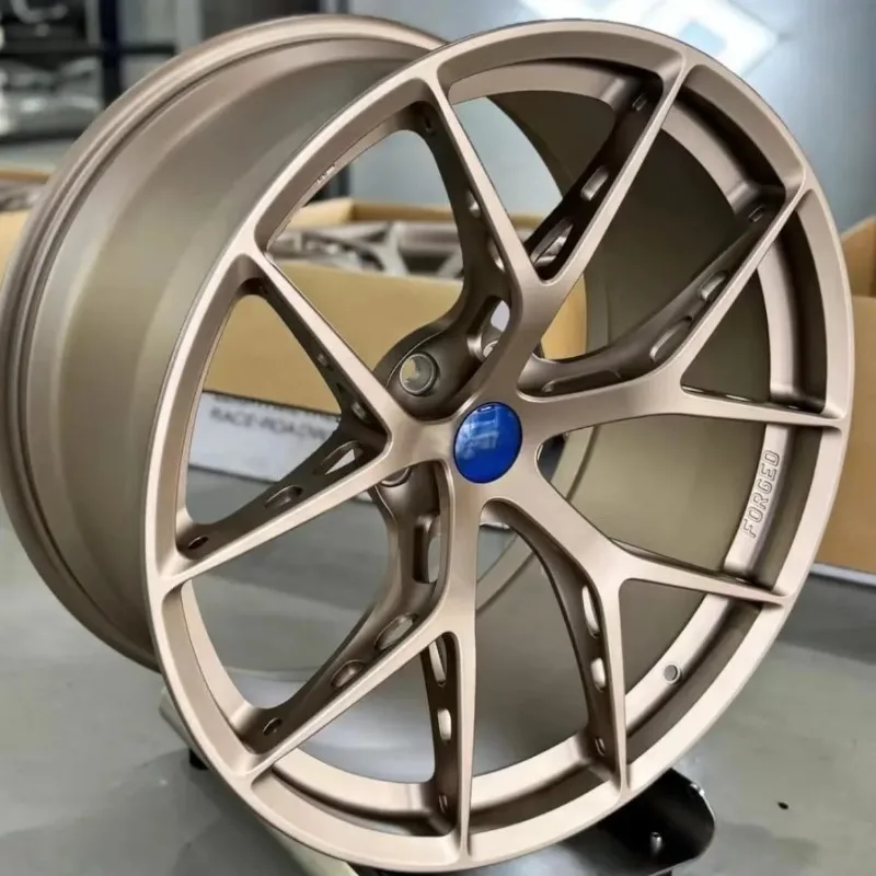 【2026】Custom Forge Lightweight Wheel 5x112 5x120 5x114.3 Wheels Bronze Aluminum Alloy Rims18 20 Inch For Passenger Car