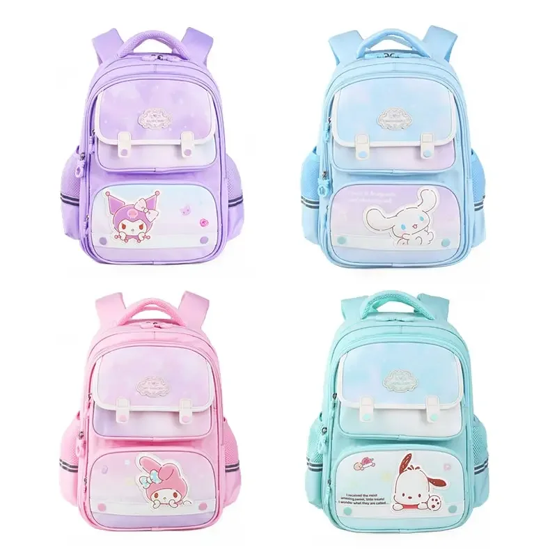 

Sanrioed Anime Kuromi My Melody Cinnamoroll Pochacco Large Capacity Backpack Cute Cartoon Student Shoulder Bag Gift for Friend