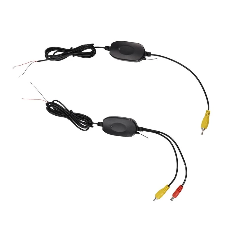 A60E-Backup DVD Rear Camera Reverse Wireless Parking Car RCA Video 2.4Ghz Transmitter Receiver Kit For Nissa Kia BMW Ford VW