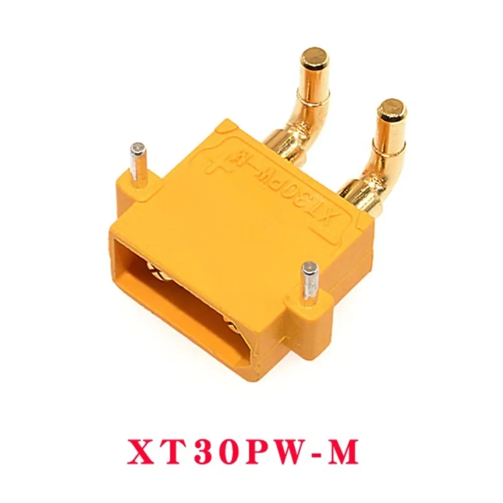 Durable Gold Plated Pin XT30PW Connector Low Resistance PA Insulation Housing RC Power Connector Lipo Battery Plug FPV Aircraft