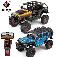 Wltoys WL 104026 104010 104020 Pro New 1/10 RC Car Racing Electric 4-Wheel Drive Climbing Remote Control Off-Road Vehicle Toys